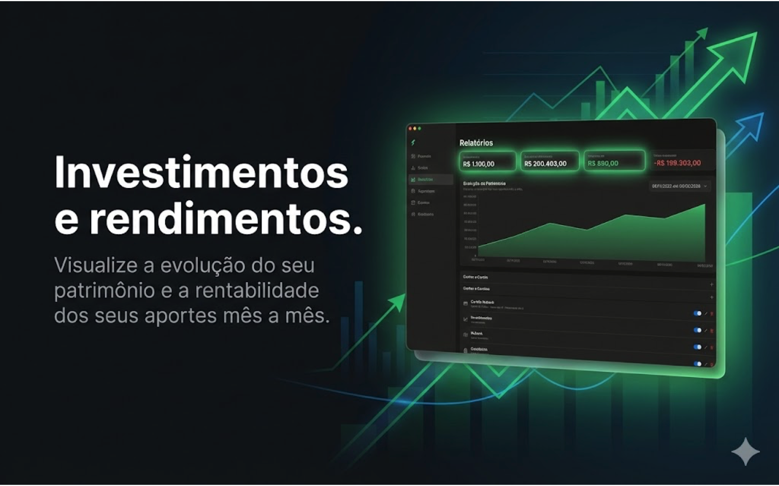 Investimentos e rendimentos
