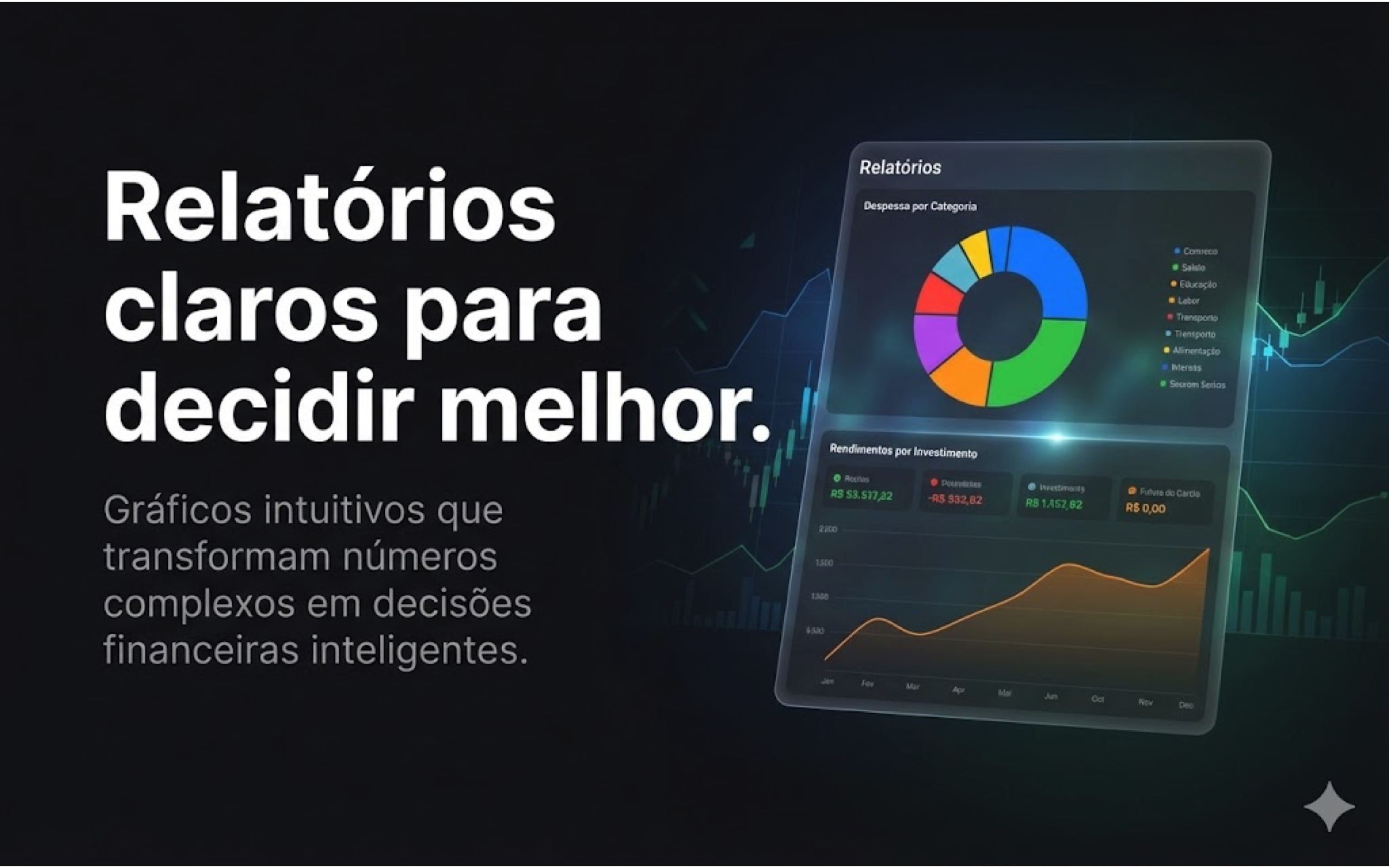 Relatórios claros para decidir melhor